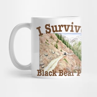 I Survived Black Bear Pass, Colorado Mug